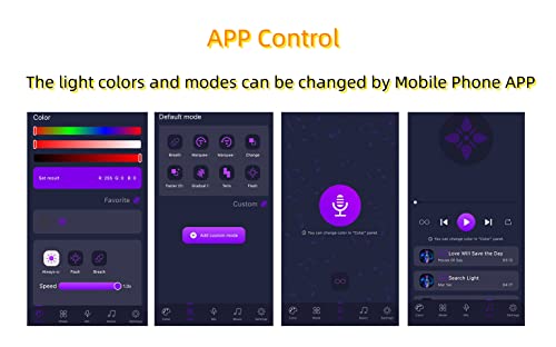 image for Gift2yo LED Light up Backpack Glowing Bag For Rave Music Festival Part