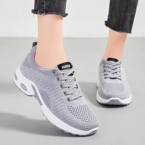 Image of Padgene Womens Sneakers Air Cushion Running Shoes Lightweight Tennis Walking Shoes Mesh Breathable Gym Work Fashion Sneakers Athletic Comfortable Casual