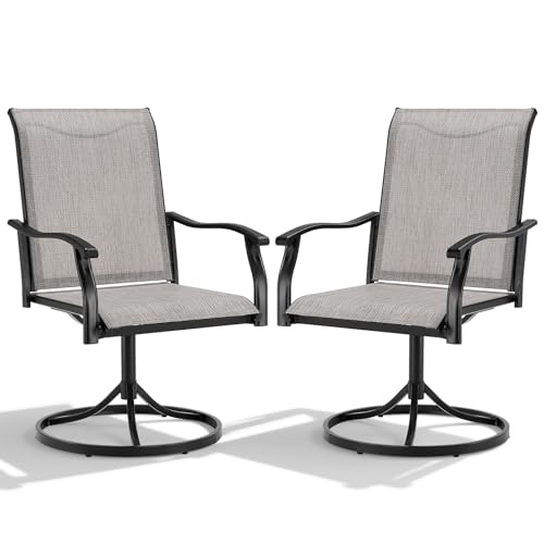 Dovov Outdoor Swivel Dining Chairs