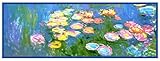 Orenco Originals Water Lilies in Bloom Runner Monet Counted Cross Stitch Pattern