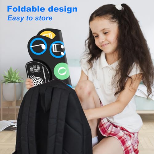 9-Pad Electric Drum Kit with Speaker - Perfect Kids Gift - Image 6