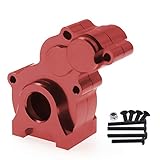 Alloy Center Gear Box Housing Bulkhead 18130 for RC Hobby Car RedCat 1/10 Everest Gen7 Pro/Sport (Red)
