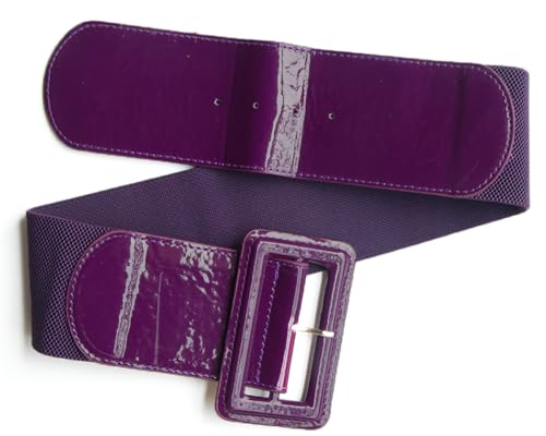 ALAIX Women's Belt Wide Stretchy Elastic Waist Belt for dress Adjustable Vintage Dressy Belts Waistband for Women4