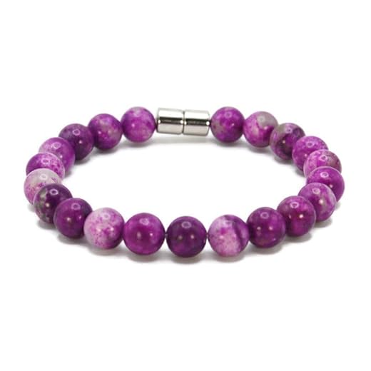 Auras By Osiris Sugilite Bracelet for Spiritual Growth | Genuine Healing Crystal, Emotional Balance, Natural Gemstone Jewelry for Serenity and Positive Energy