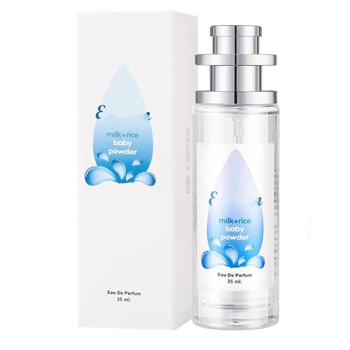 Perfume De Talco Para Bebés Elyven, Eau De Parfum, Perfume En Aerosol Suave Para Bebés, Aroma Floral Y Cremoso Para Mujeres Y Hombres, Hidratación Y Fragancia De Larga Duración (blue)