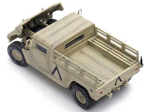 M998 HMMWV 1st Battalion, 37th Armored Regiment, 3rd Combat Brigade, 1st Armored Division, Gulf War, Iraq (1991) United States Army Military Miniature Series 1/64 Diecast Model Panzerkampf 12502AA - Image 3