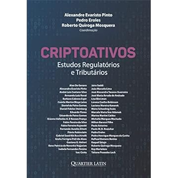 Capa do livro Criptoativos Estudos Regulatórios e Tributários