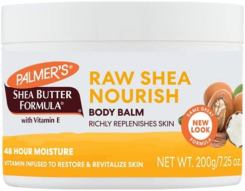 Palmer’s Shea Formula Raw Shea Body Butter Balm, 7.25 Ounces
