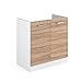 Szafka Pod Zlewozmywak bez Blatu 80cm Sonoma R-Line Vicco