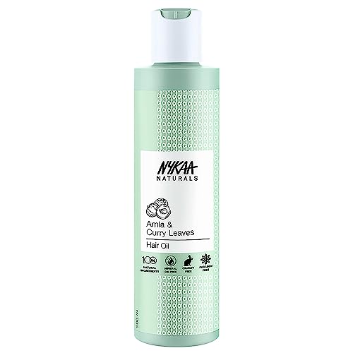 Nykaa Naturals Amla & Curry Leaves Hair Oil'