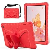 Soporte plegable integrado: el diseño único de ala de mariposa se pliega en un soporte estable para una visualización manos libres en múltiples ángulos, promoviendo una distancia de visión saludable para los niños y ahorrando espacio.