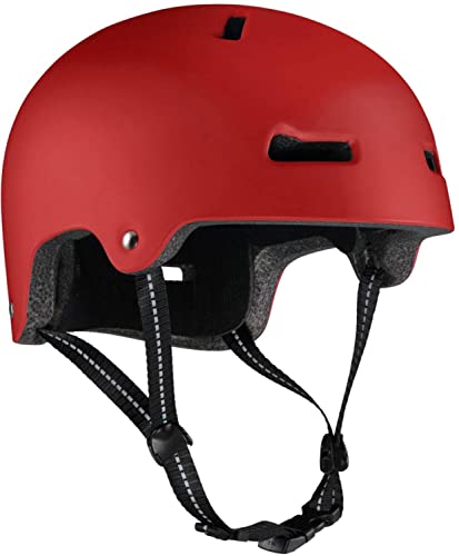 Casque de sport rouge S Lux aux finitions premium
