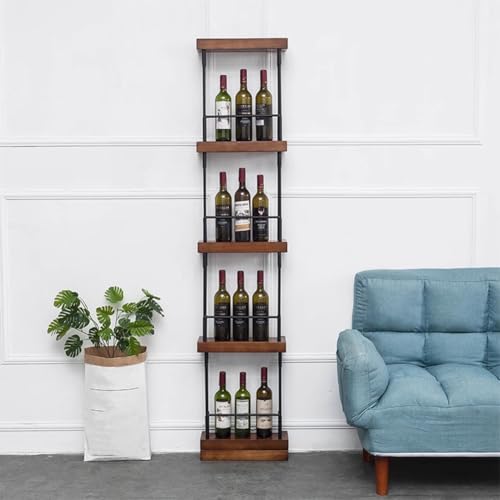 Soporte de vino independiente multi-capa estilo nórdico miniatura 1