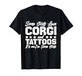 Photo Gallery divertente alcune ragazze amore corgi e tatuaggi maglietta Photo Gallery divertente alcune ragazze amore corgi e tatuaggi maglietta