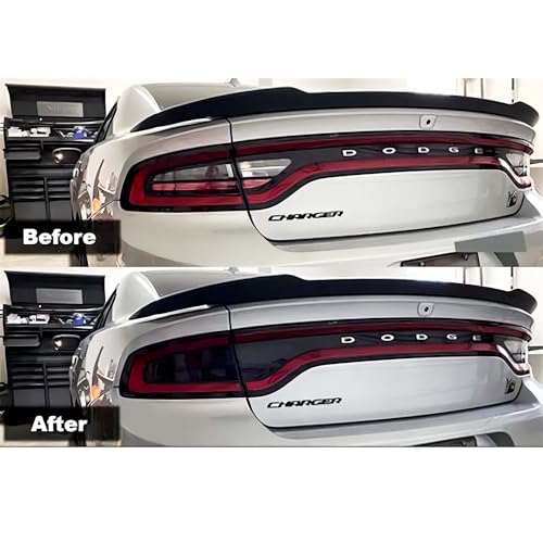 Image of Tail Light Sidemarkers Decal fits 2015-2024 Dodge Charger Accessories Rear Taillight Sidemarkers Sticker 2015, 2016, 2017, 2018, 2019, 2020,2021, 2022, 2023, 2024