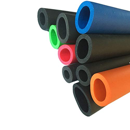 1M Lagging Sponge Foam Insulation Pipe Handle Bars Rubber Tube Fitness Equipment | UK