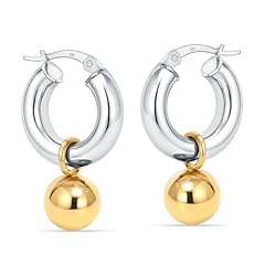 Gold-Plated 10mm Ball Dangle