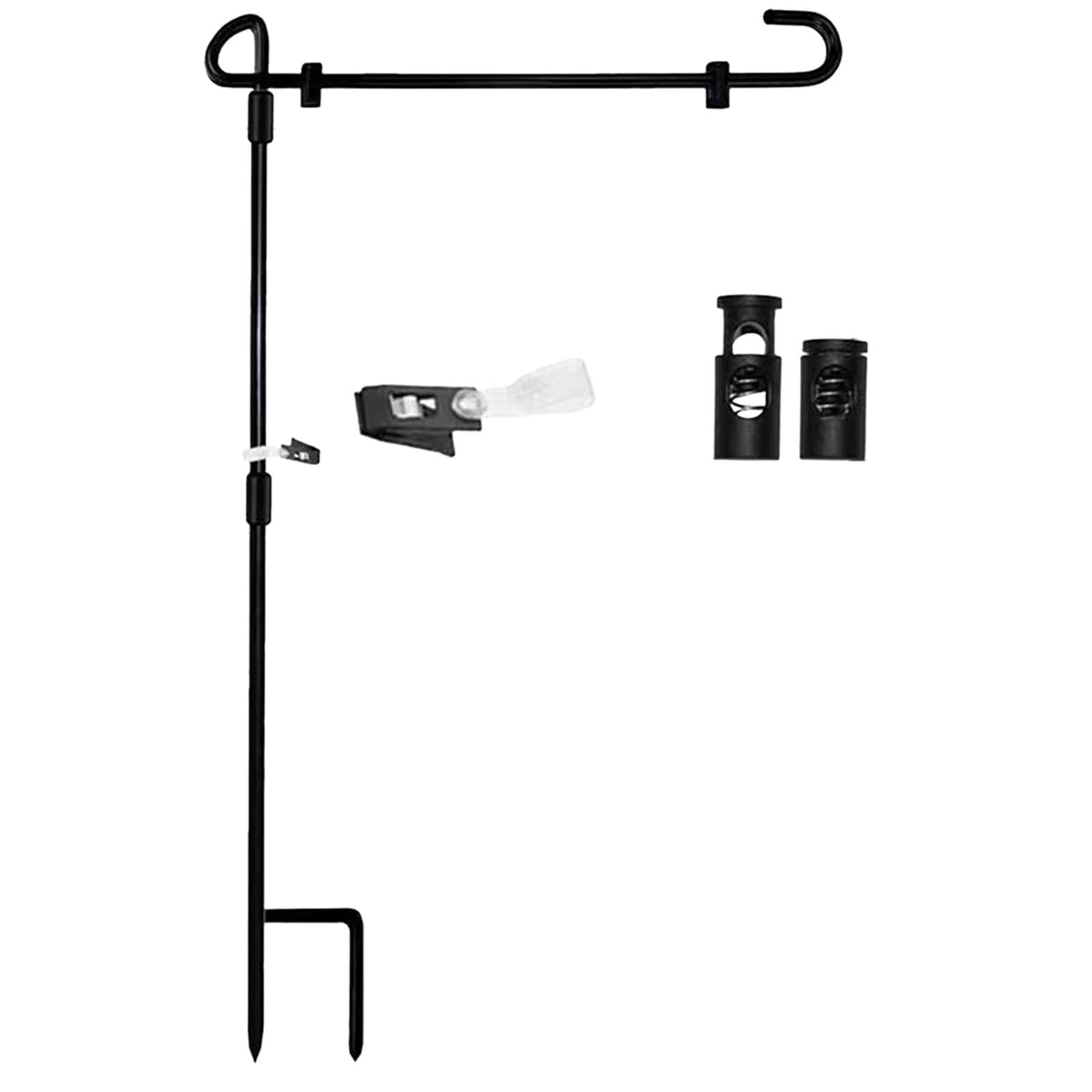 Garden Stand Detachable Black Pole Outdoor For Easter Yard Holiday-image-37