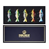 Fishing Lures Set Gifts for Fisher Adult Men Teen Boys, Freshwater and Saltwater Fishing Gear Kit for 2025 Xmas Surprise Gift (5B)