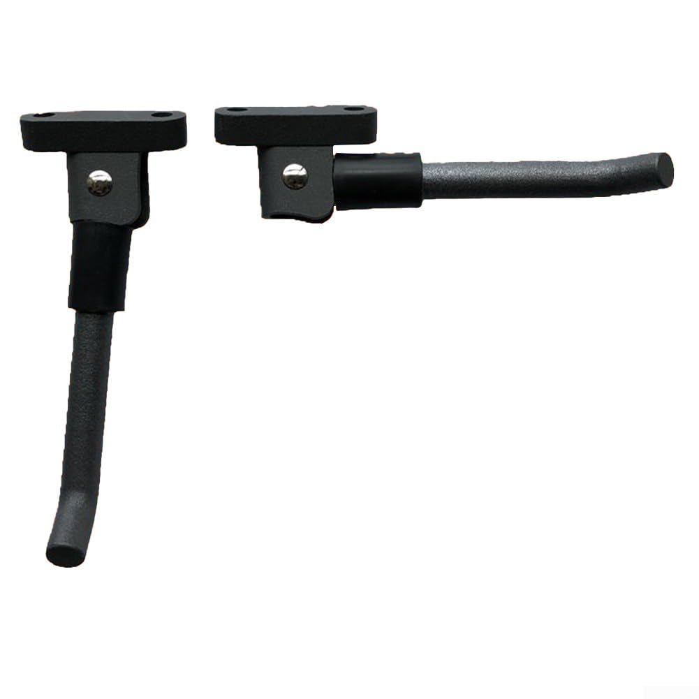 For Xiaomi For M365 Pro 1s Essential Electric Scooter Kickstand Metal Parking Stand Side Support Leg Replacement Part Accessories Black(Black)