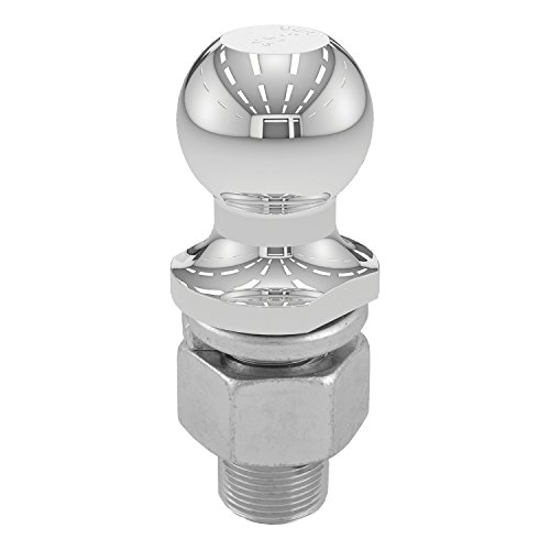 Image of CURT 40069 Chrome Trailer Hitch Ball, 10,000 lbs, 2-Inch Diameter, 1-1 /4 x 2-5 /8-Inch Shank (Pack of 4)