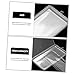 Artibetter 1set Transparent Money Sleeves and Banknote Holders Protective Storage Case for Currency Collection and Bags Collection Pouch