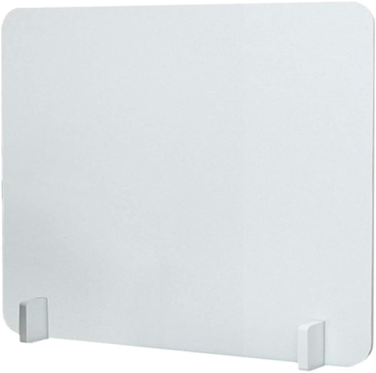 Sneeze Guard Panel Removable Clamp-on Frosted Acrylic Desk Dividers, Excellent