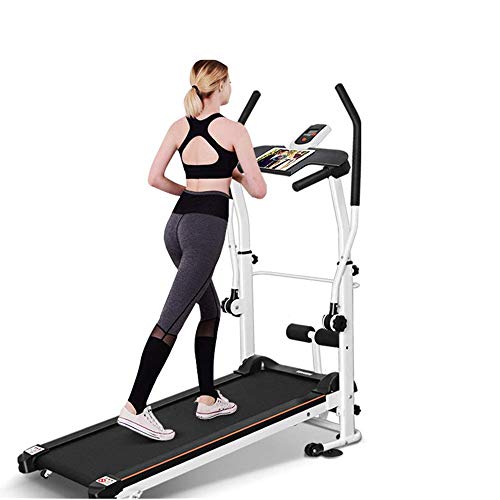 Image of Folding Electric Treadmill Household Walking Machine Home Small Treadmill Weight Loss Mute Folding Indoor Multi-Functional Fitness Equipment Running Machine