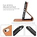 SHIELDON iPhone SE 2020 Case, iPhone 8 Case, Genuine Leather iPhone 7 Wallet Case with Magnetic Closure Credit Card Holder Flip Stand Folio Cover Compatible with iPhone SE2 / 8/7 (4.7