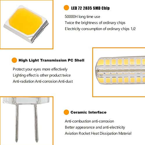 Lampadina a LED GY6.35, Lampadina LED a mais AC DC12V 700lm per lampade a sospensione(#2)