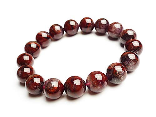 Bracelet Auralite rouge violet pour votre séance de yoga et méditation