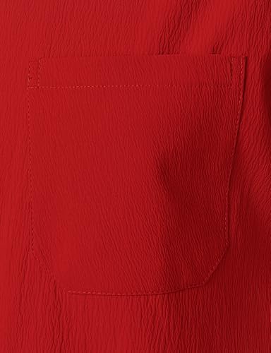Image of JEMITOP Mens Stretch Wrinkle Free Texture Shirts
