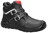 ELTEN Unisex Elten Sikkerhedssko S3, mænd, tagdækker, letvægt, sort, stålhætte Schnallenstiefel Anderson Roof S3 HI Gr e 44, Schwarz, 44 EU