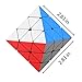 Pyramid Speed Cube Face Turning Octahedron Cube Octahedron stickerless Speed Cube Puzzle Triangle Magic Cube Puzzle Toy for Kids and Adults