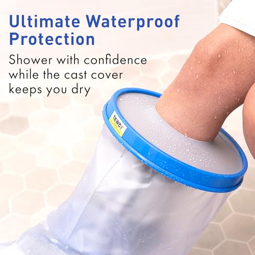 Image of Water Proof Wide Leg Cast Cover - Extra Large for Shower by TKWC Inc - #5739 - Watertight Foot Protector