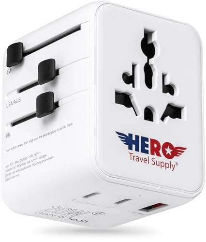Hero GaN Universal Travel Adapter
