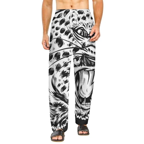 Bas de pyjama léopard femme fluide pour ne plus choisir entre style et confort