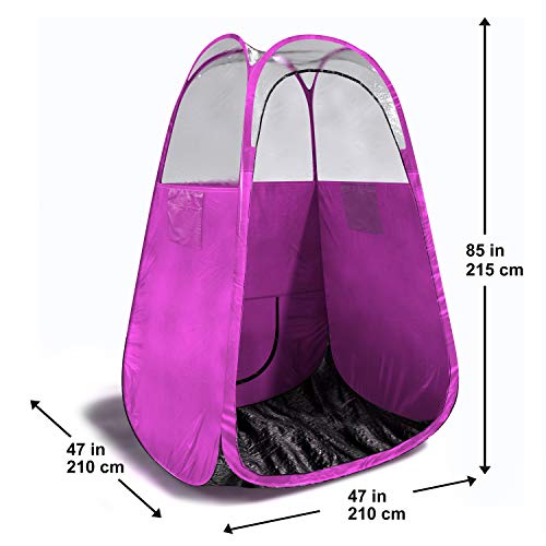image for Thermalabs Spray Tan Tent (Pink) The Best, Bigger Than Others, Folds E