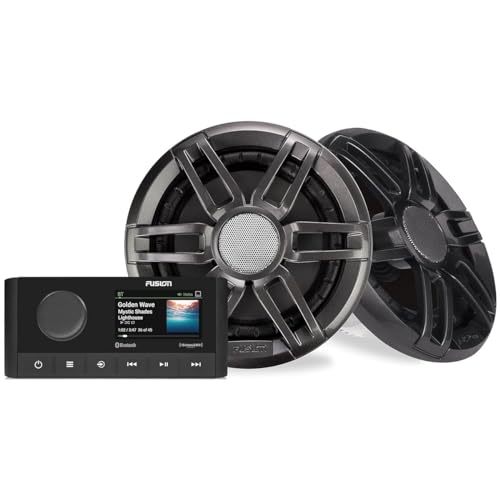 Image of Garmin Fusion MS-RA210 and XS Sports Speaker Kit, A Garmin Brand