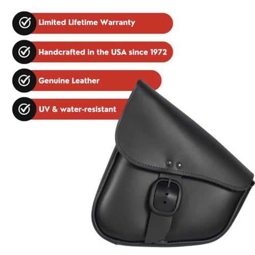 Willie & Max Black Leather Bag