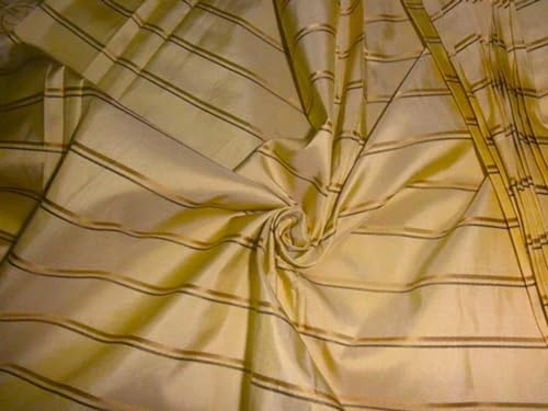 Tissu en soie beige dupioni pour rideaux de salon et décoration d'intérieur
