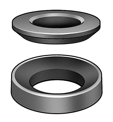 Spherical Washer,Stl,M8,17Mm Od,Pr #TOP20