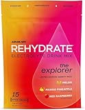 AdvoCare Rehydrate Electrolyte Drink Mix - Hydration & Recovery Drink with Sodium, Potassium & More - 15 Servings - Variety Pack