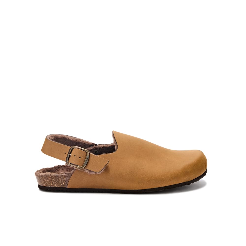 Scholl Didier Clog Backstrap, Men's Slippers, EU 40 - UK 7, Grey, 8 UK