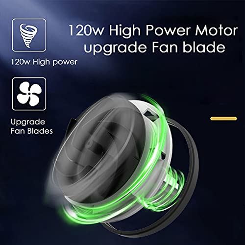 AYSIS Car Vacuum Cleaner High Power Powerful Portable, Handheld Vacuums 120 Watt / 5.5 KPA - 15 Ft Cord, Wet and Dry Car Vacuum Cleaner Car Copper Power Feature Material Car Cleaning - Image 5