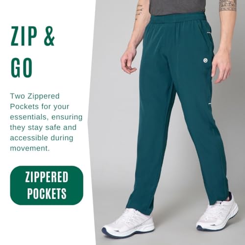 Image of Track Pant for Men for Running, Gym Sports Lower for Men & Boys Summer Track Pants for Men, Boys Multipurpose Mens Lower Activewear Regular Fit Trousers Sports Night Pants for Men