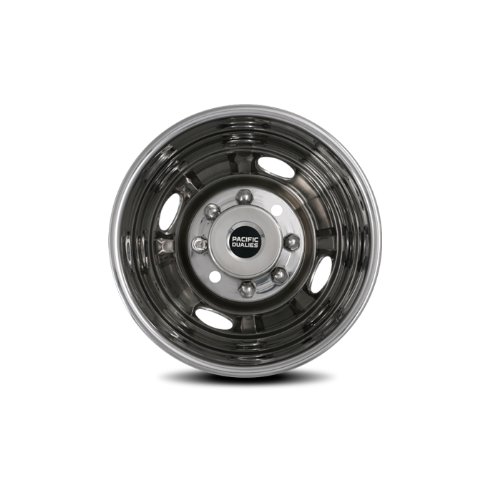 Pacific Dualies 31-1608 Polished 16 Inch 8 Lug Stainless Steel Wheel Simulator Kit For 1999-2002 Ford F350 Truck #TOP2