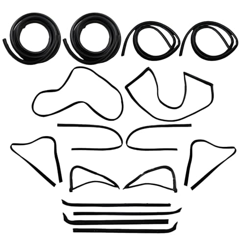 Complete Weatherstrip Seal Kit Compatible with 1973-1979 Ford F-100 1975-1979 F-150 F-250 F-350