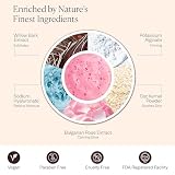 VogueNow Jelly Face Mask - bułgarska maska z galaretką różaną z bezpłatnym wałkiem jadeitowym i szpatułką profesjonalne maski galaretki wajacial galaretka w proszku 23 Fl Oz słoik maska na twarz