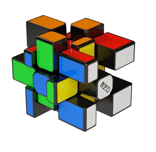 Image of Qiyi Magnetic Mirror Cube 3x3x3 Speed Cube Magnets stickerless 3x3 Mirror Blocks Cube Different Shapes Cube with Titles (Mix Color)